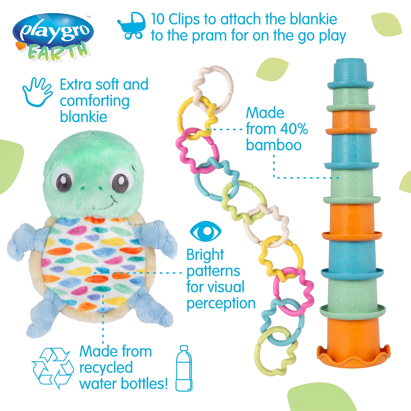 Playgro Eco Set Schildkröte - Image 8