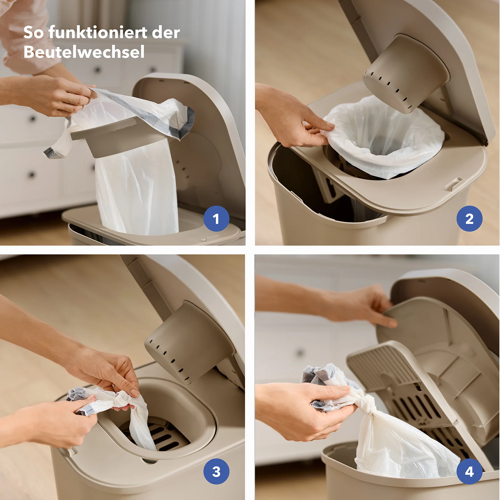 Windeleimer-Beutel YUMA 6 Monats-Bundle (2 Rollen) - Image 5